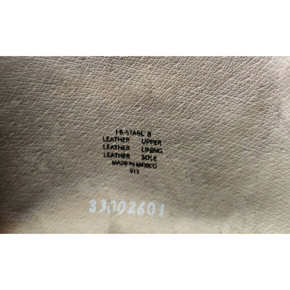 Freebird By Steven Tall Stabl Leather Boots Size 8 - Picture 5 of 7